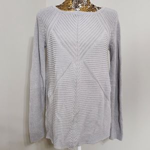 A.n.a. Grey Oversized Knit Sweater